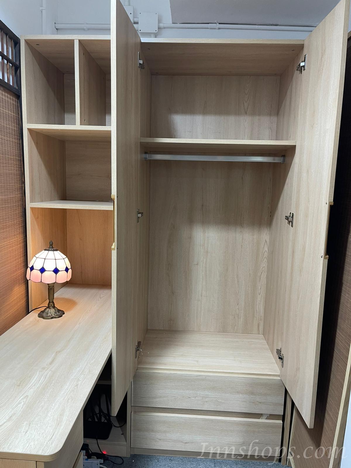 訂造傢俬 可伸縮書枱衣櫃（IS8890）