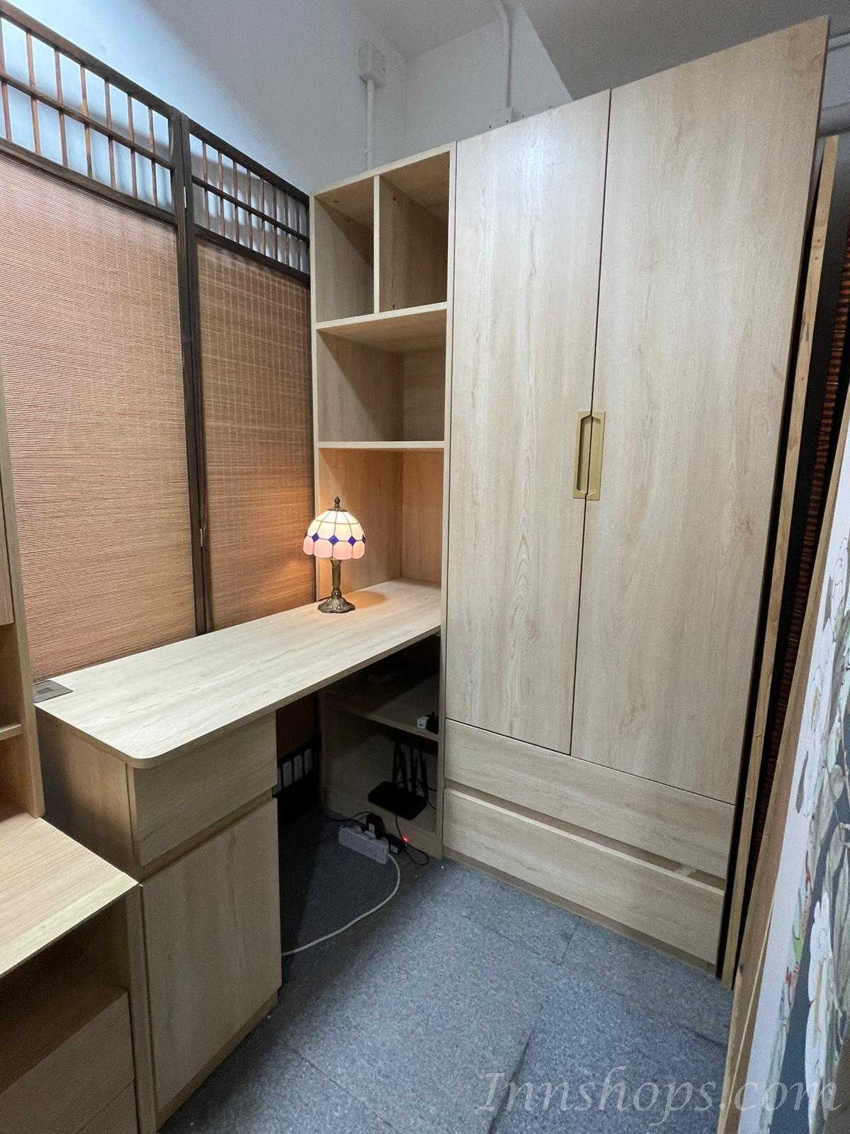 訂造傢俬 可伸縮書枱衣櫃（IS8890）