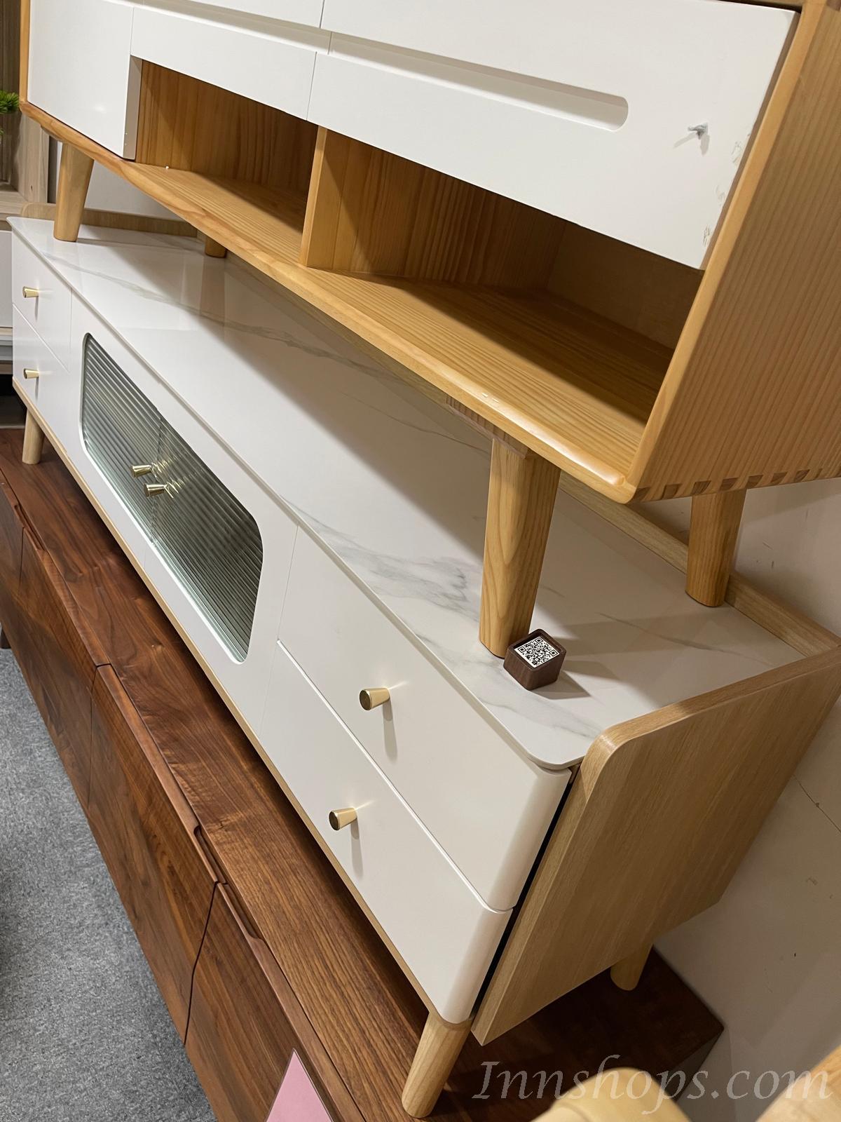北歐品味系列 岩板 電視櫃 茶几組合 160/180/200/120cm (IS8997)