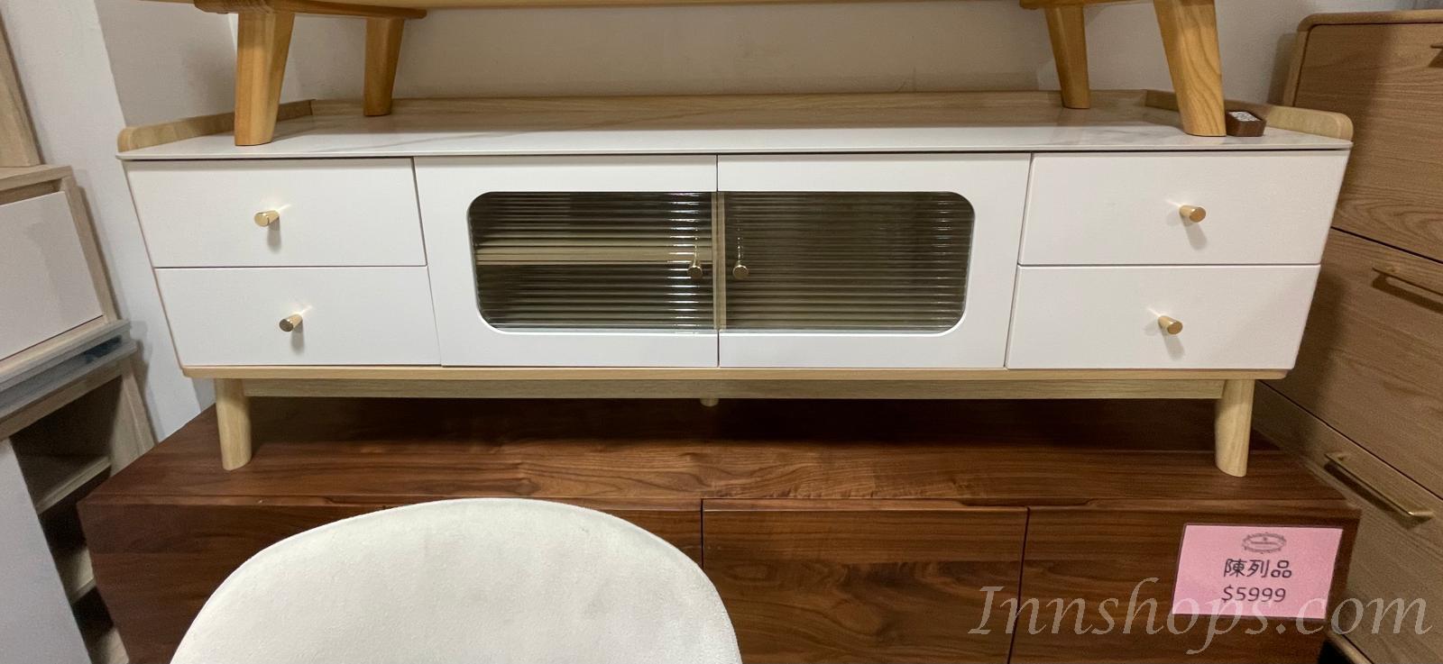 北歐品味系列 岩板 電視櫃 茶几組合 160/180/200/120cm (IS8997)