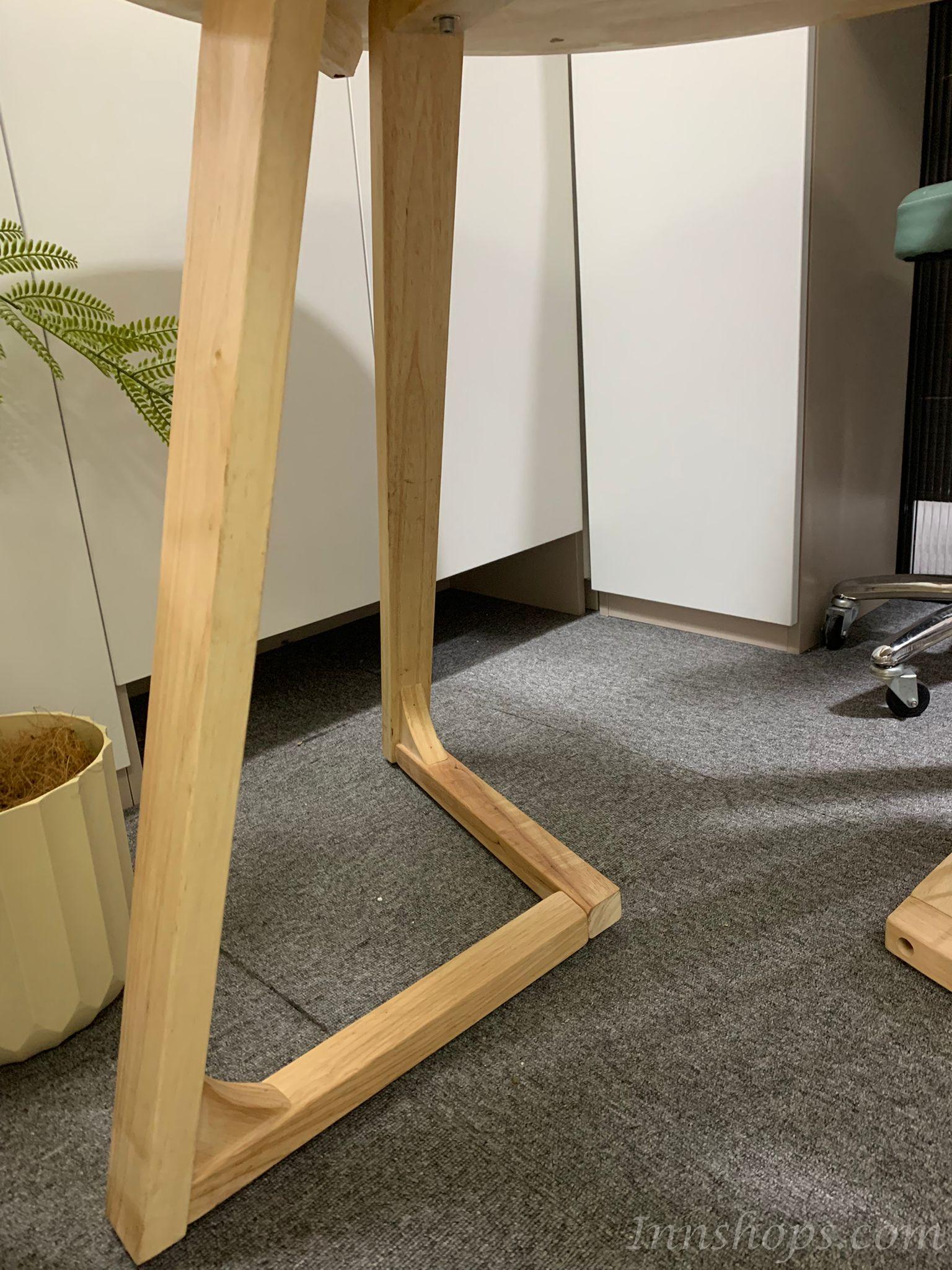  日式實木橡木系列 圓型 餐枱餐椅 組合 直徑60cm/70cm/80cm/90cm/100cm/120cm x 75cm (IS9045)