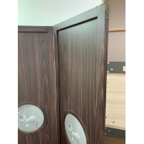 中式 實木 喬其紗屏風 40cm/50cm/60cm (IS7443)