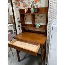 日式橡木系列 實木書架連書枱 60cm/70cm/80cm (IS0651)