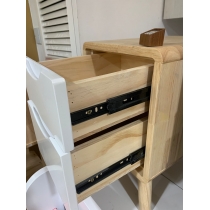 日式實木橡木系列 床頭櫃 迷你儲物床邊櫃 30/35/40cm (IS8263)