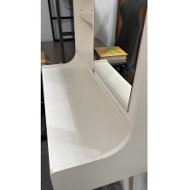 田園純白.象牙白系列 輕奢化妝枱 梳妝台送椅子*50/60/80cm (IS8654)