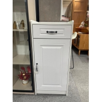 (陳列品一個$299,純白色儲物櫃 w35*d34*h98cm)   (IS8660)