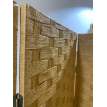 紙籐編織屏風 (IS8875)