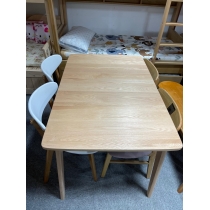 北歐實木 紅橡木 伸縮餐枱/桌 100-130/110-140/120-150cm (可配餐椅/長凳) (IS8947)