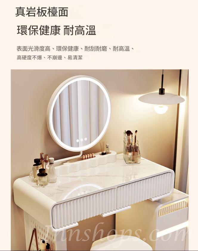 奶油風 現代簡約迷你床頭化妝桌 梳妝台*50cm/60cm/80cm (IS9409)