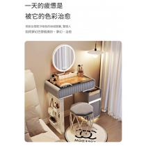 奶油風 現代簡約迷你床頭化妝桌 梳妝台*50cm/60cm/80cm (IS9409)