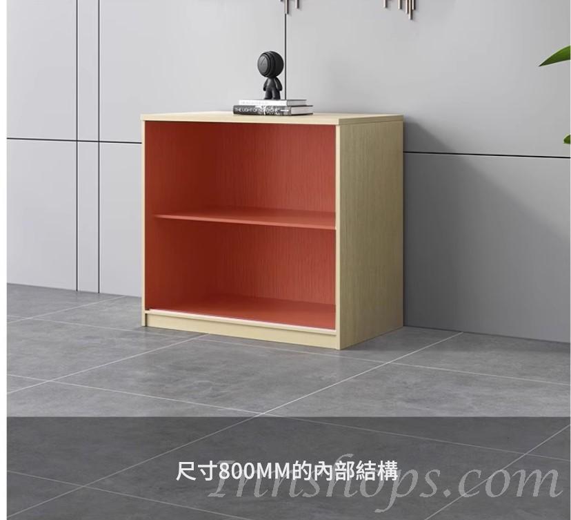 辦公室文件矮櫃 資料收納櫃帶鎖 趟門收納櫃*80cm/100cm/120cm/160cm (IS9422)