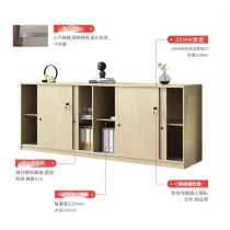 辦公室文件矮櫃 資料收納櫃帶鎖 趟門收納櫃*80cm/100cm/120cm/160cm (IS9422)