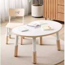 兒童 可升降桌椅 playgroup Clubhouse 會所幼稚園 桌椅 遊戲木桌 學習桌*80cm/120cm (IS9423)