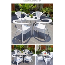 戶外傢俱 花園桌椅  室外 商用外擺 休閒桌椅組合*70cm/80cm/90cm/120cm/160cm (IS9424)