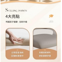 兒童學習椅子  可升降調節矯正坐姿 小學生座椅 家用凳子*44cm (IS9431)