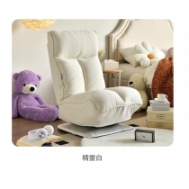 360度可旋轉小型單人梳化椅休閒閱讀椅*53cm (IS9436)