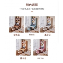 日式實木橡木書桌書架  小型電腦桌*65cm/75cm/85cm (IS9438)