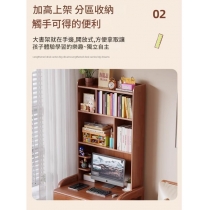 日式實木橡木書桌書架  小型電腦桌*65cm/75cm/85cm (IS9438)