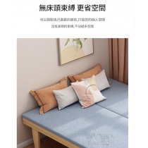 芬蘭松木 伸縮窗台床 可抽拉 窗台床  拼接可折疊窗台床*180cm/200cm (IS9442)