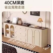 意式復古餐邊櫃 電視櫃 收納櫃實木生態板 置物櫃*80cm/120cm/160cm/200cm (IS9443)