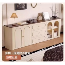 意式復古餐邊櫃 電視櫃 收納櫃實木生態板 置物櫃*80cm/120cm/160cm/200cm (IS9443)