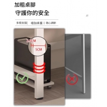 時尚帶鍵盤 電腦桌 小型家用帶鍵盤書桌學生桌子*80cm/90cm/100cm/120cm/130cm/140cm (IS9446)