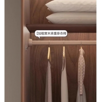 北歐衣櫃 胡桃色 衣櫃 多功能 儲物櫃組合衣櫃*60cm/80cm/120cm/140cm/160cm/180cm/200cm/220cm/240cm (IS9450)