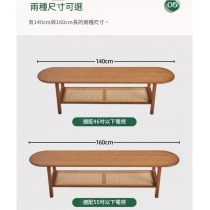 楠竹系列 日式電視櫃 藤編 小戶客廳電視機櫃地櫃*140cm/160cm (IS9452)