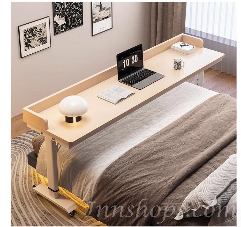 時尚可移動床邊桌 床尾升降電腦桌*100cm/130cm/150cm/180cm/210cm/230cm/240cm (IS9453)