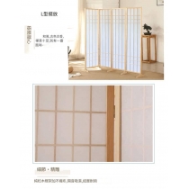 日式屏風  隔間書房店鋪 移動擋板折疊遮擋玄關家用酒店*180cm/200cm (IS9458)